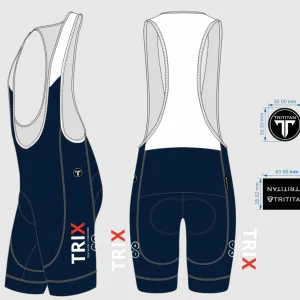 54 TRIX pro cycling bib shorts longer template